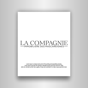 Logo Design by Abigaill_design for la compagnie immobiliere des mascareignes | Design: #32395327