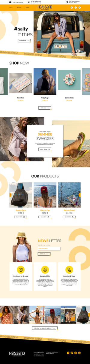Web Design by Hafsa Fatymah for KARFIL SA | Design: #32403817