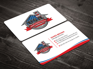Business Card Design by Expert Bappy for USA Home Inspections | Design: #32389471