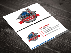 Business Card Design by Expert Bappy for USA Home Inspections | Design: #32389755