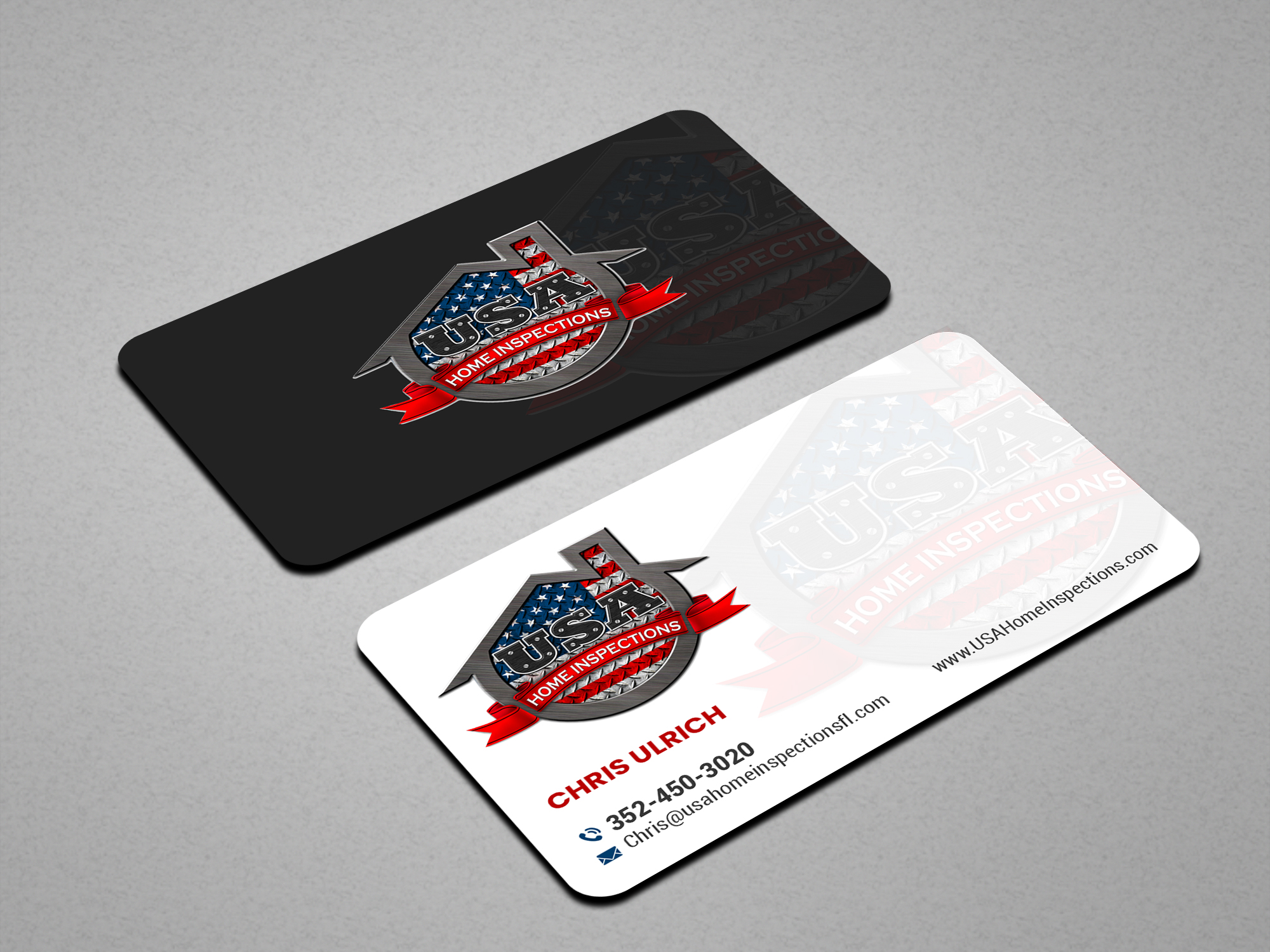 Design de Carte de Visite par Creations Box 2015 pour USA Home Inspections | Design #32389085