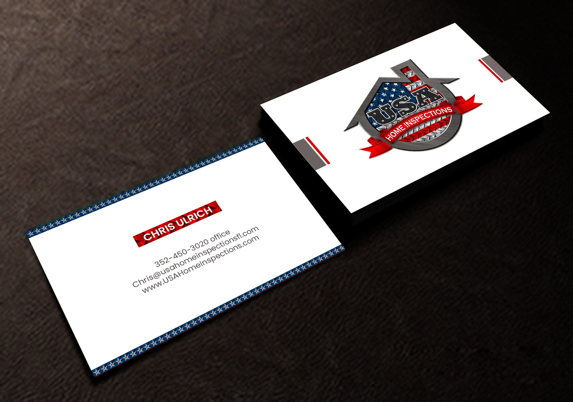 Business Card Design by Creations Box 2015 for USA Home Inspections | Design #32389342