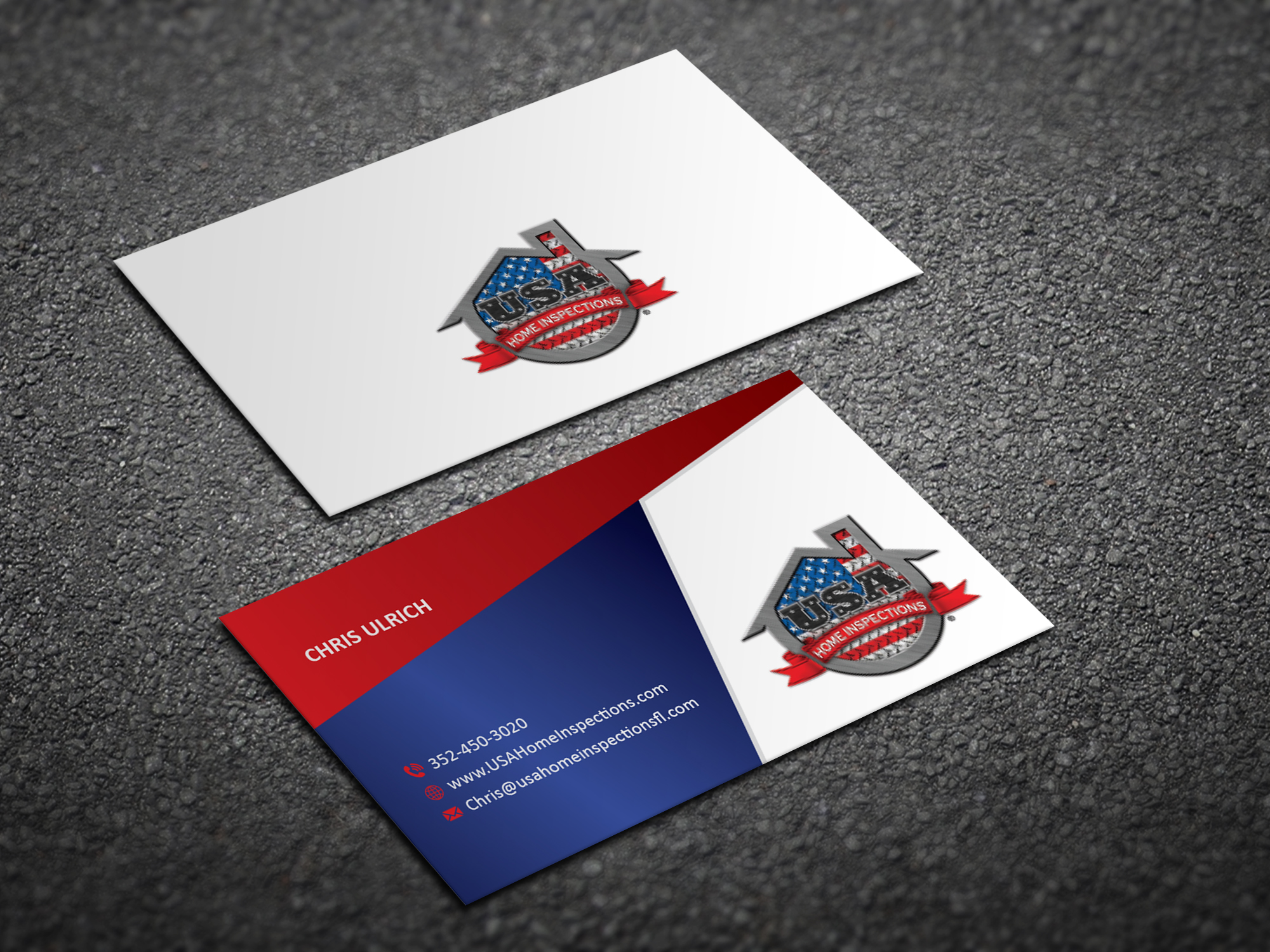Business Card Design by Magic of Art for USA Home Inspections | Design #32390114