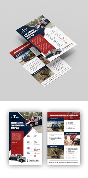 Design de Flyer par Design Motion pour Titan Environmental Group LLC | Design : #32397208