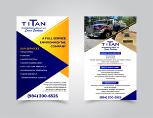 Design de Flyer par UsamaIjaz pour Titan Environmental Group LLC | Design : #32396754