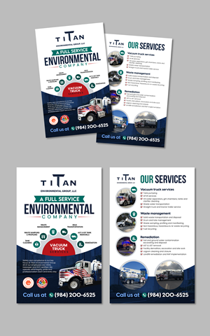Design de Flyer par debdesign pour Titan Environmental Group LLC | Design : #32390920