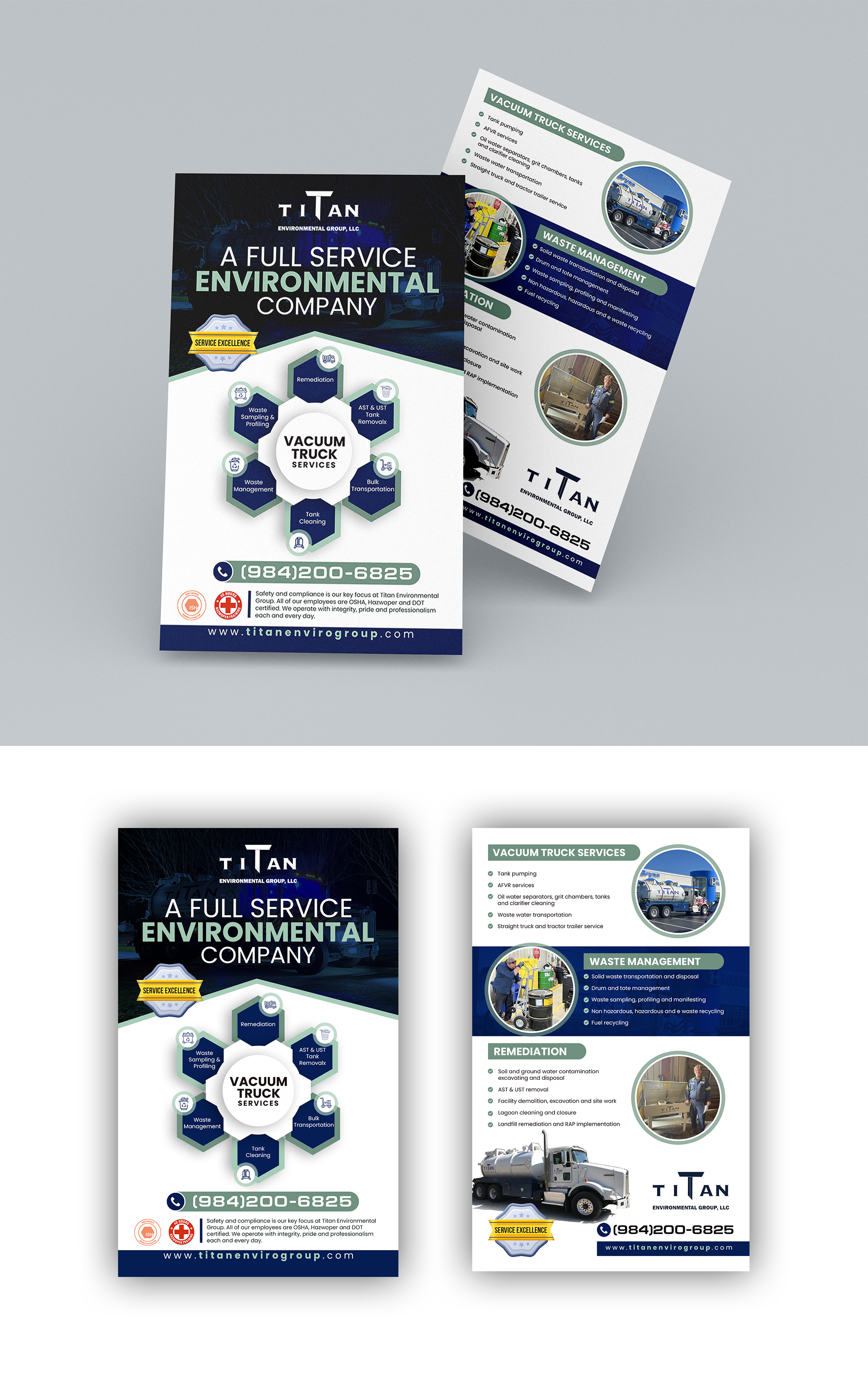 Design de Flyer par debdesign pour Titan Environmental Group LLC | Design #32391345
