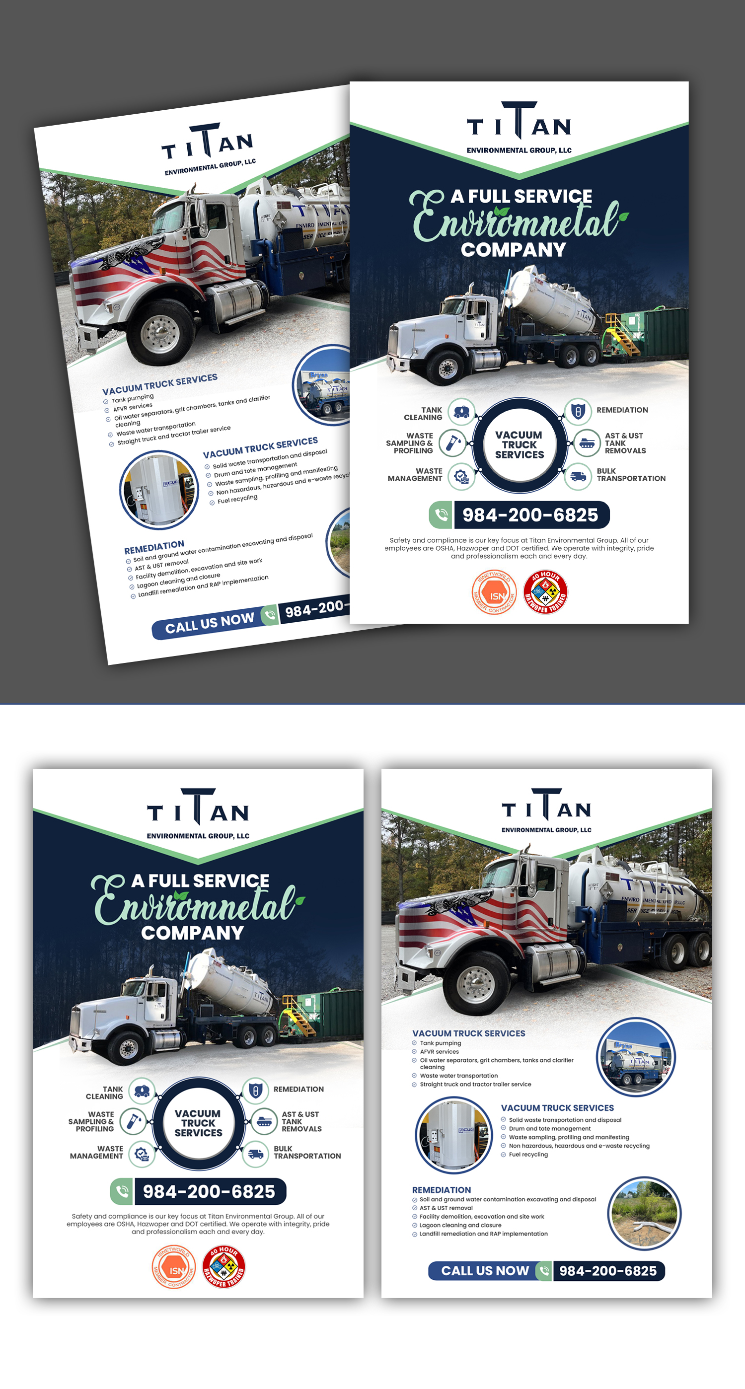 Design de Flyer par debdesign pour Titan Environmental Group LLC | Design #32393148