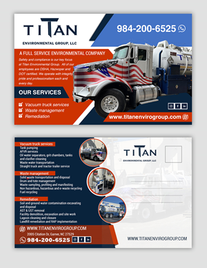 Design de Flyer par chandrayaan.creative pour Titan Environmental Group LLC | Design : #32397051