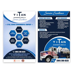 Design de Flyer par DA. pour Titan Environmental Group LLC | Design : #32388245