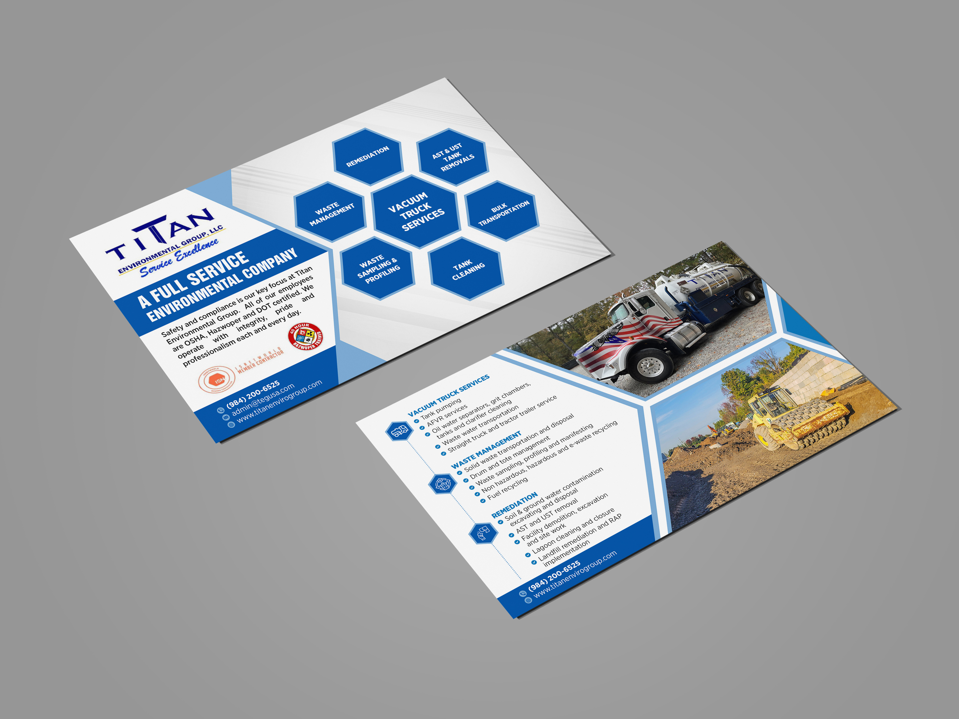 Design de Flyer par GraphicsGuru pour Titan Environmental Group LLC | Design #32401521