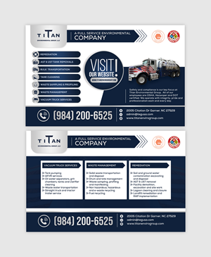 Design de Flyer par HeshanKavinda pour Titan Environmental Group LLC | Design : #32408085