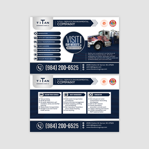 Design de Flyer par HeshanKavinda pour Titan Environmental Group LLC | Design : #32408195