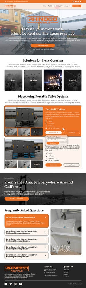 Web Design by Taufik H for this project | Design: #32455556