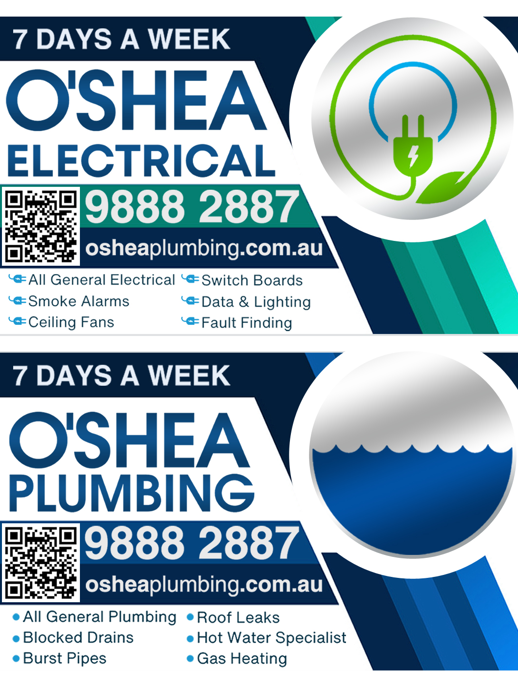 Graphic Design by AZ_Studio for Vic Plumbing & Drainage  | Design #32399435