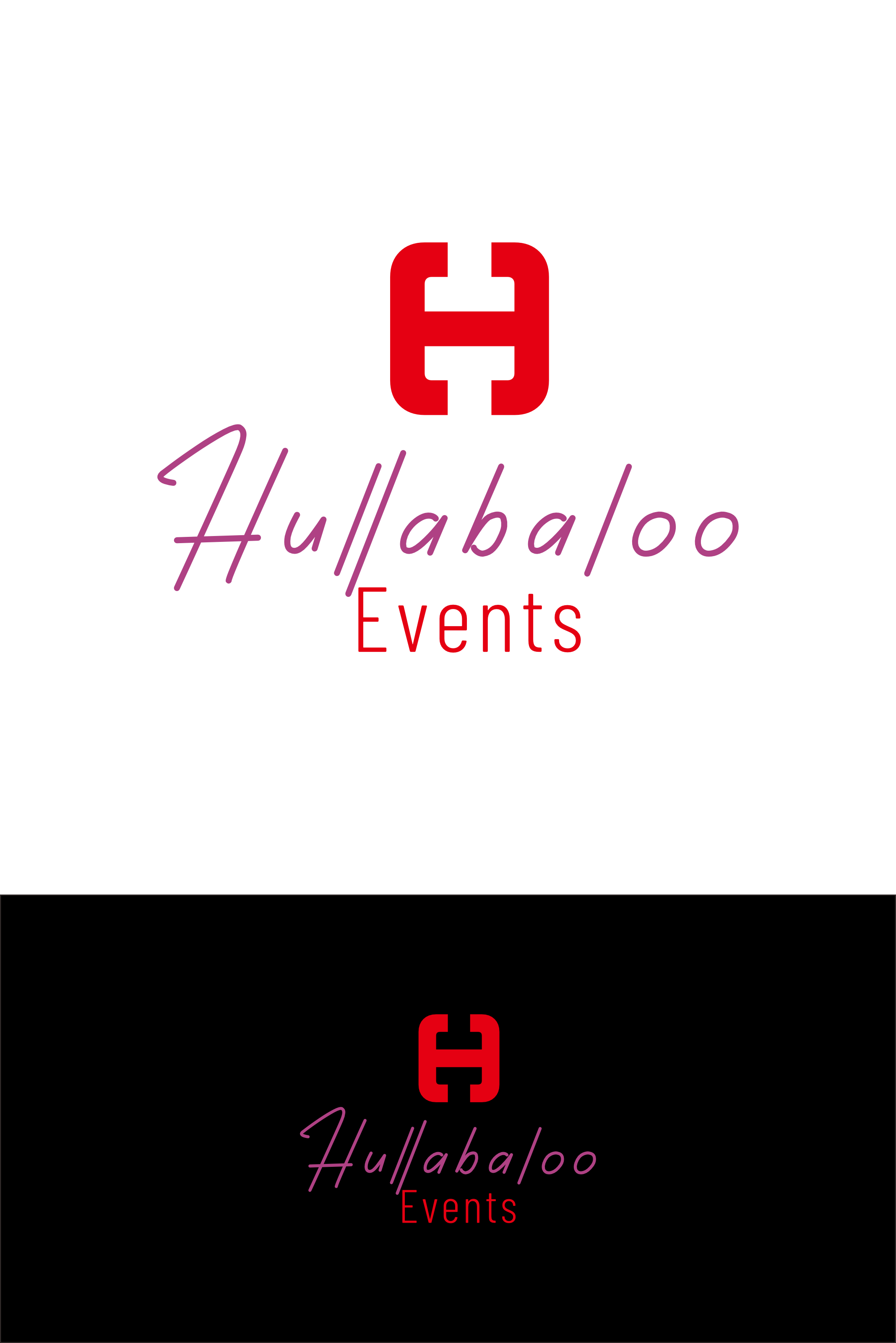 Logo Design by Jaka Suharno for Hullabaloo Events Pty Ltd | Design #32436987