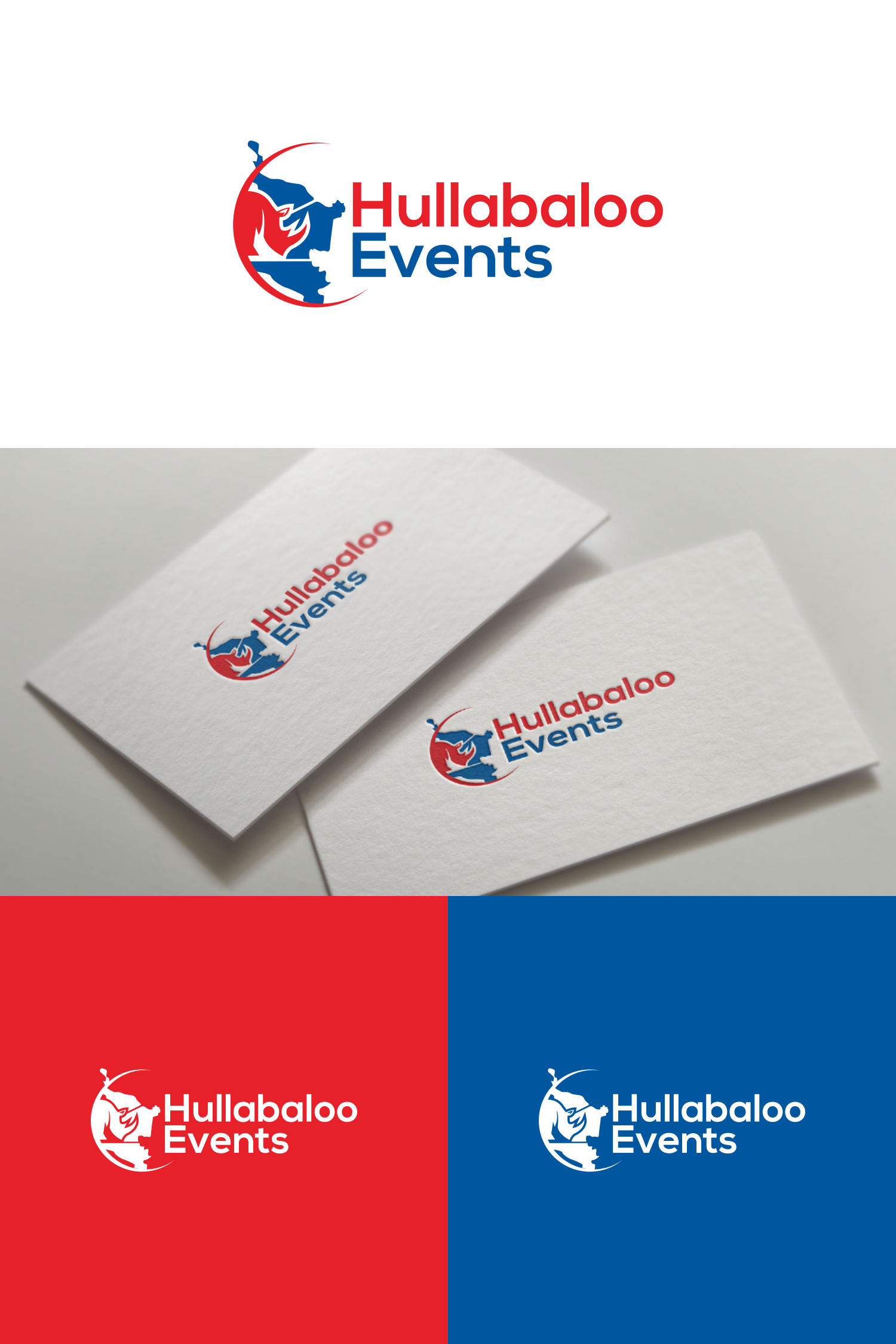 Logo Design by DeaDsn for Hullabaloo Events Pty Ltd | Design #32429045