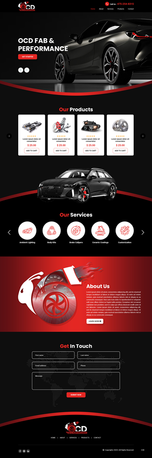 Web Design par pb pour ce projet | Design : #32400332