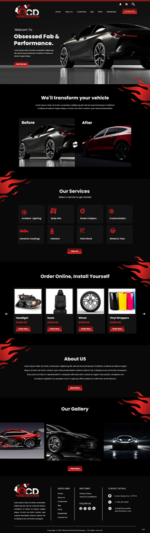 Web Design by pb for this project | Design: #32400355