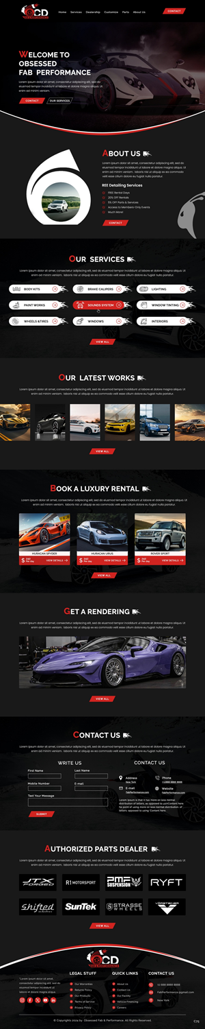 Web Design by pb for this project | Design: #32400360