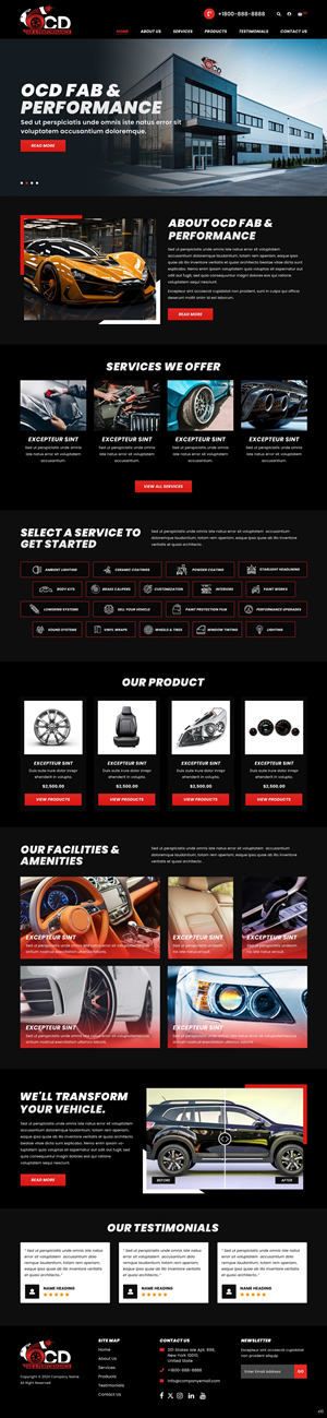 Web Design by pb for this project | Design: #32400363