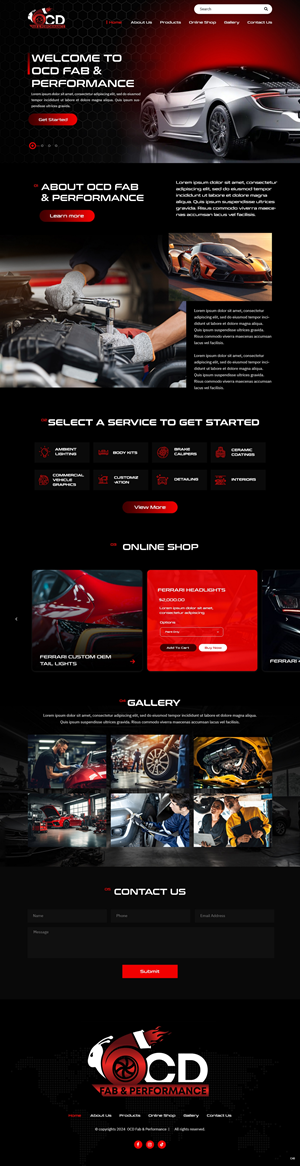 Web Design by pb for this project | Design: #32407163
