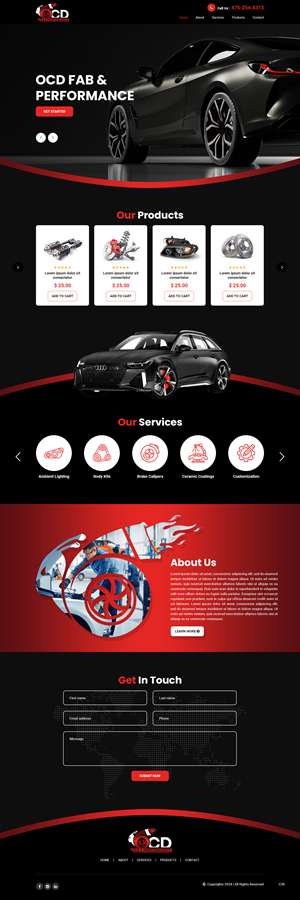 Web Design by pb for this project | Design: #32407168