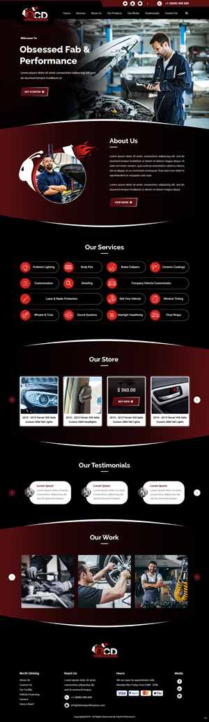 Web Design by pb for this project | Design: #32407171