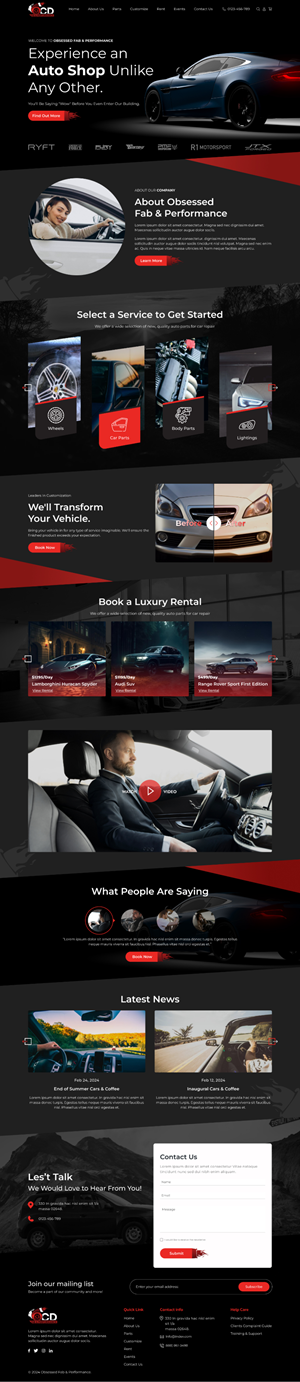 Web Design by Pram Shaw for this project | Design: #32412706
