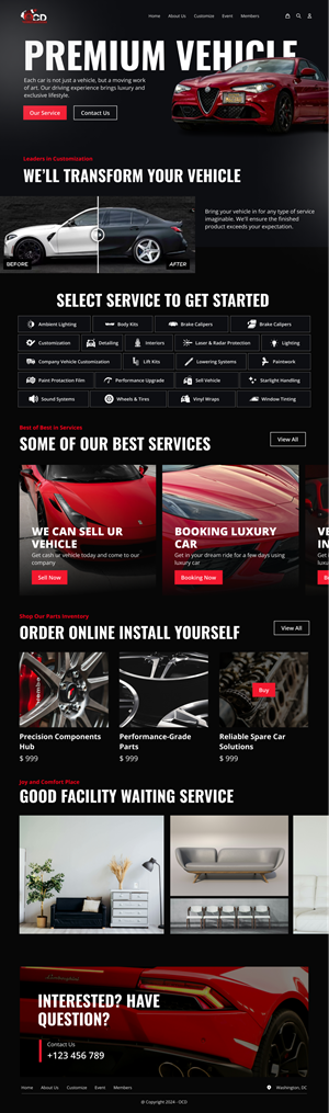 Web Design by Taufik H for this project | Design: #32410560