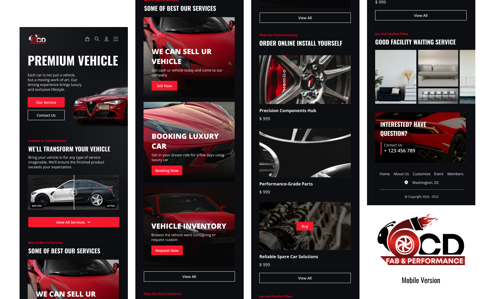 Web Design by Taufik H for this project | Design #32410562