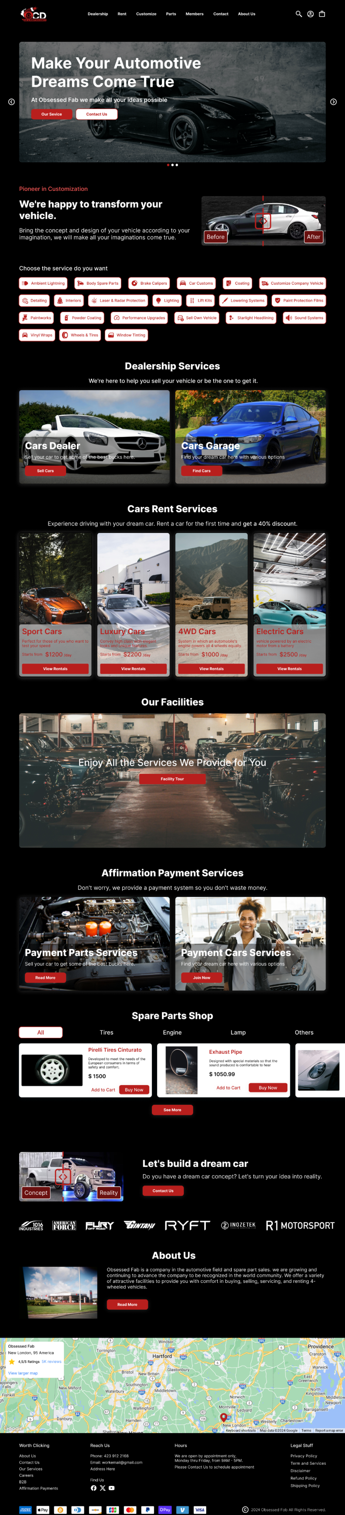 Web Design by Taufik H for this project | Design #32410597