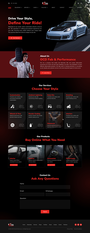 Web Design by Taufik H for this project | Design: #32410655