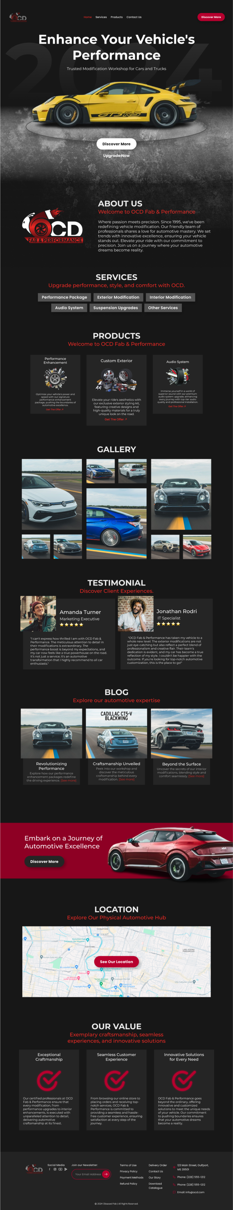 Web Design by Taufik H for this project | Design #32410699