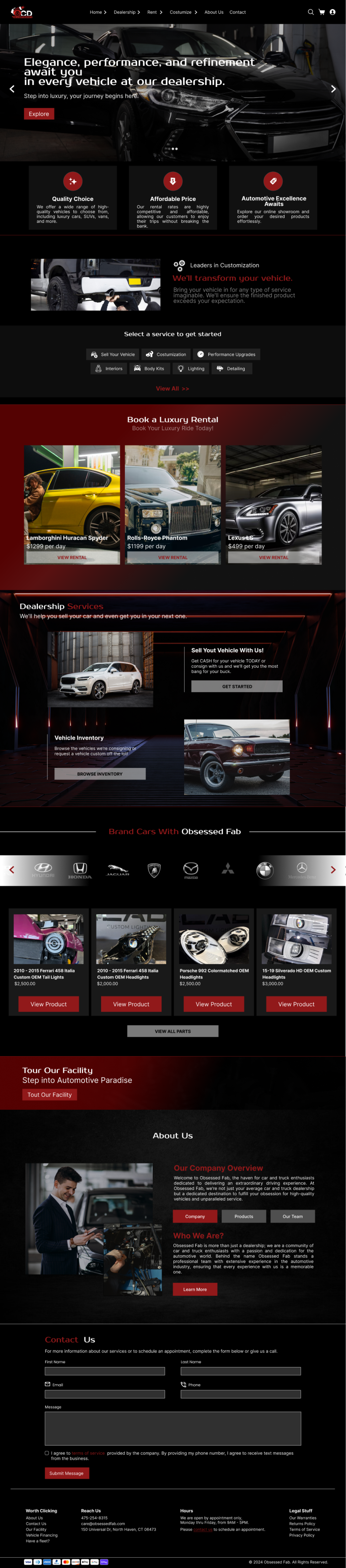 Web Design by Taufik H for this project | Design #32411028