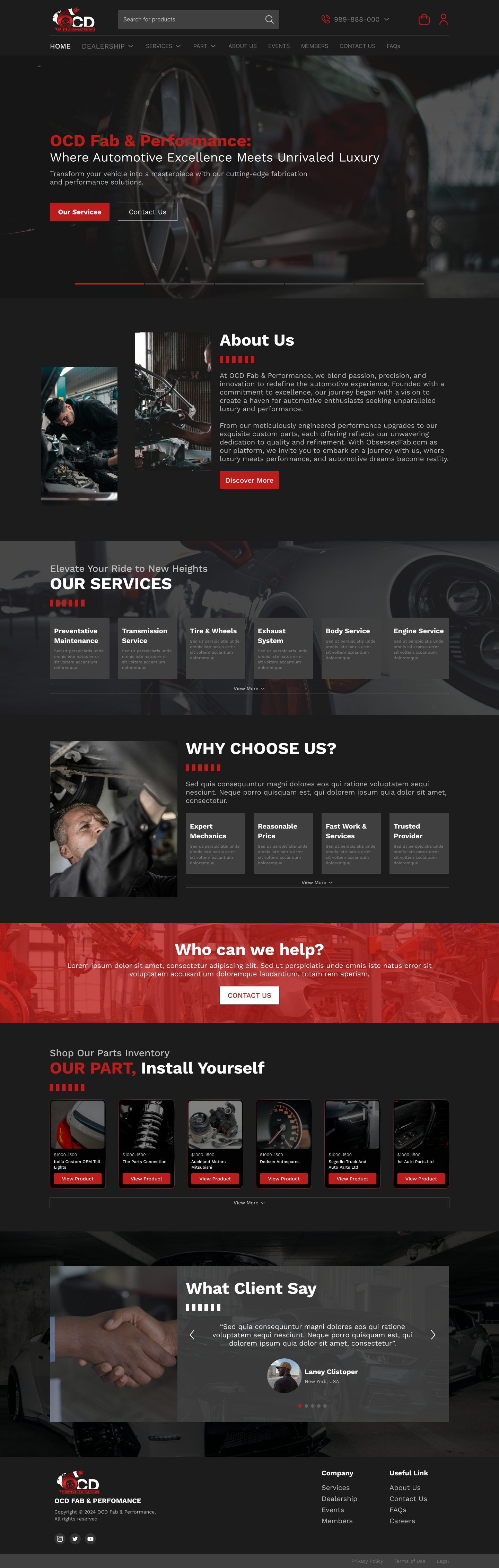 Web Design by Taufik H for this project | Design #32411104