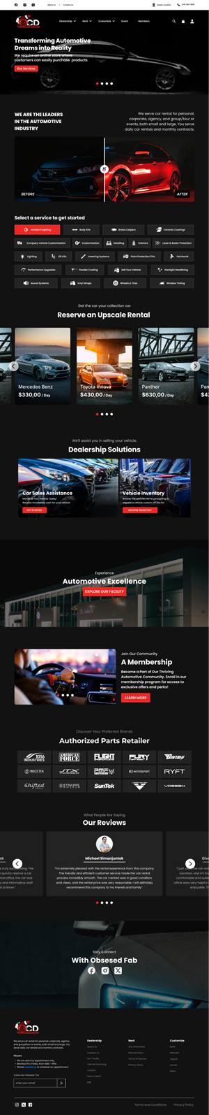 Web Design by Taufik H for this project | Design: #32411154