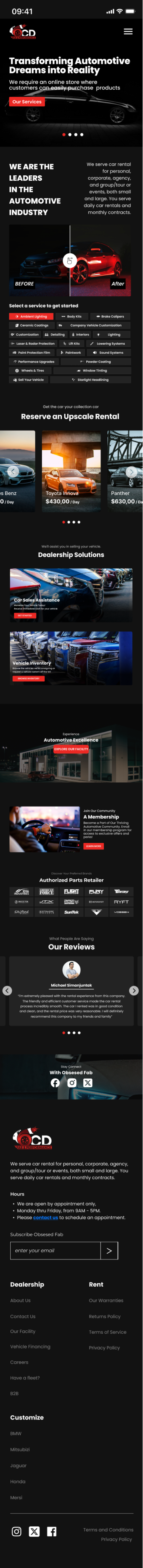 Web Design by Taufik H for this project | Design #32411156