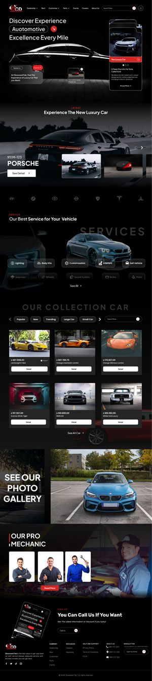 Web Design by Taufik H for this project | Design: #32412412