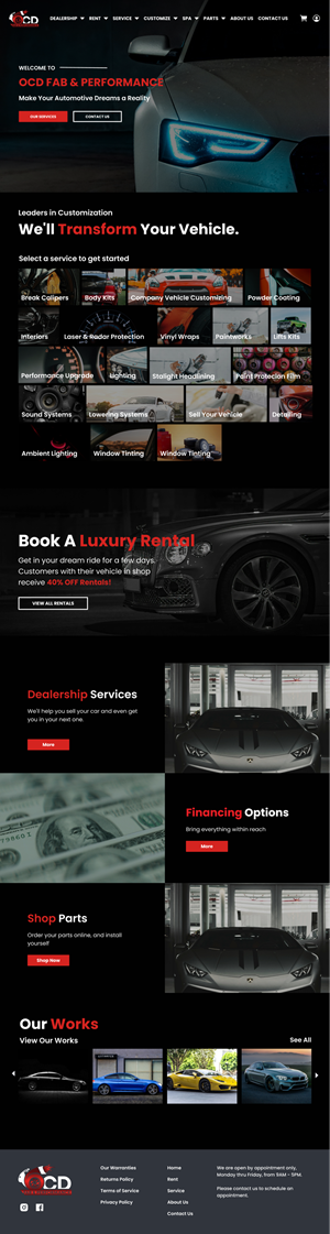 Web Design by Taufik H for this project | Design: #32412457