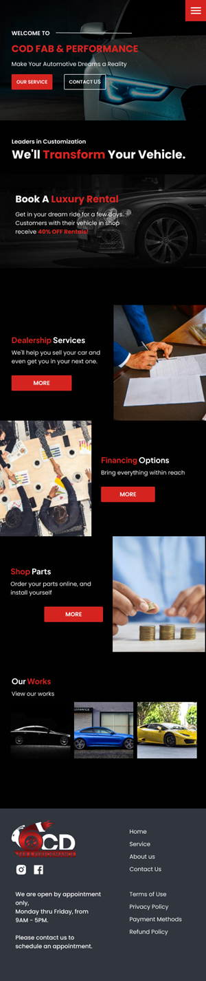 Web Design by Taufik H for this project | Design: #32412458