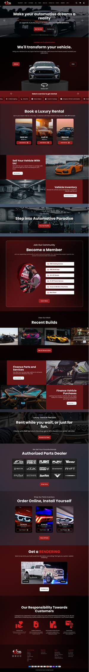 Web Design by Taufik H for this project | Design: #32412489