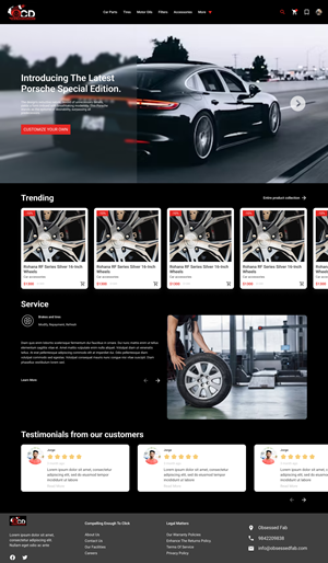 Web Design by Taufik H for this project | Design: #32412570