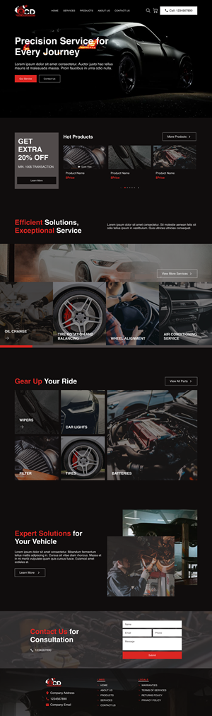 Web Design par Taufik H pour ce projet | Design : #32417626