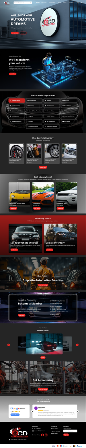Web Design par Taufik H pour ce projet | Design : #32417818
