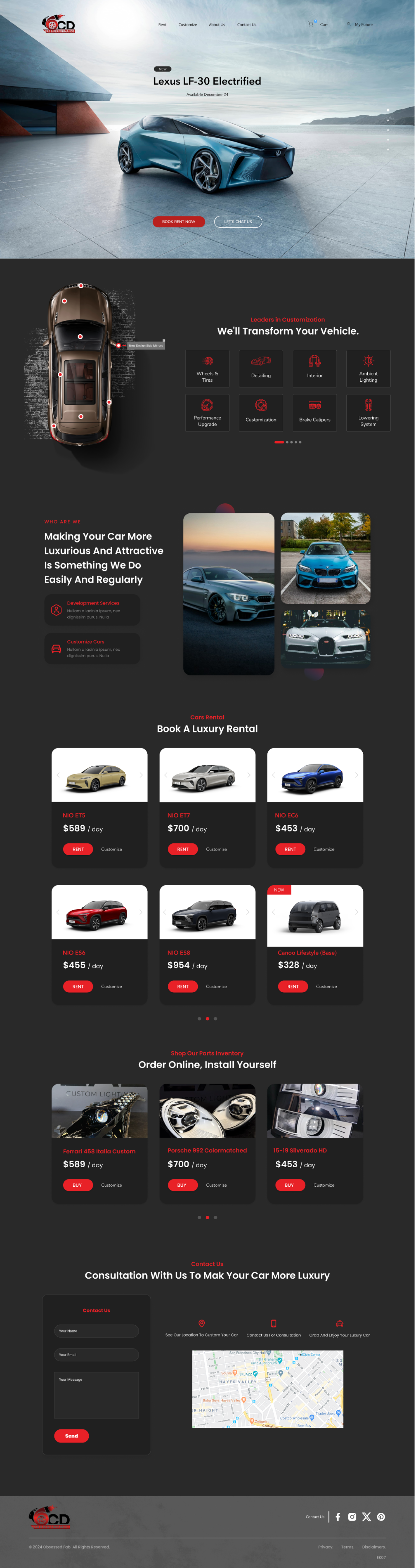 Diseño Web por Taufik H para este proyecto | Diseño #32417825