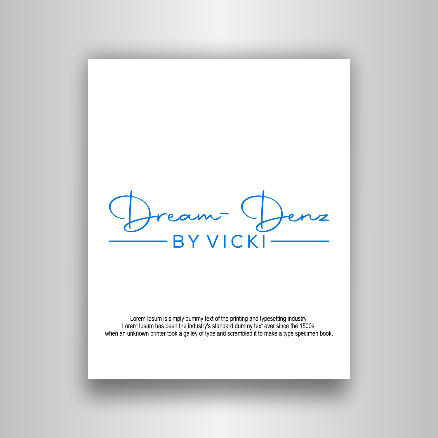 Logo Design by Abigaill_design for Dream-Denz by Vicki | Design #32399545