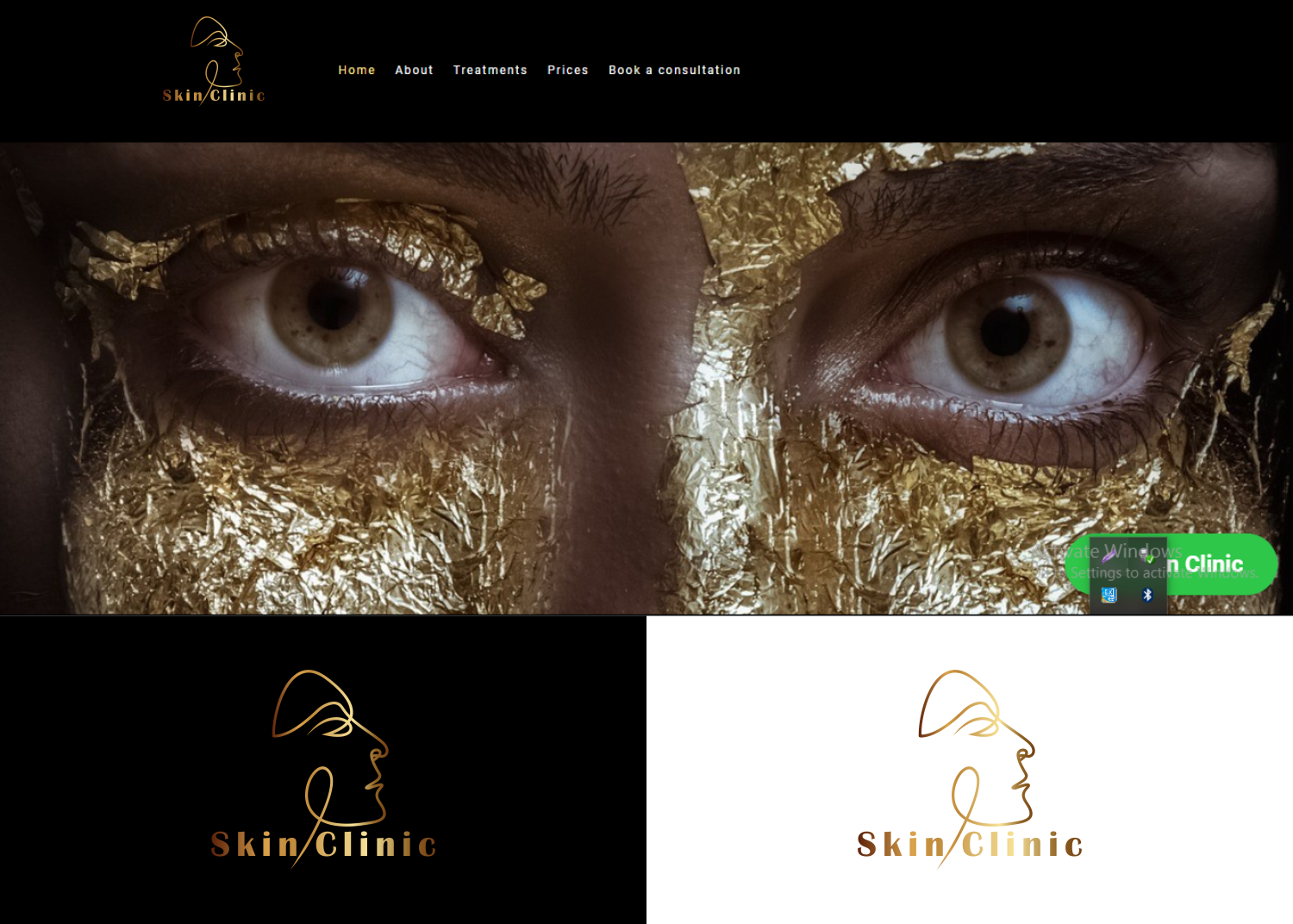 Logo Design by healer1617 for Parkes Skin Clinic ltd | Design #32390706