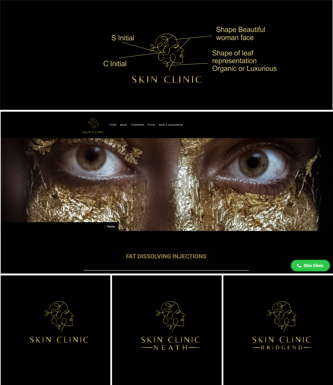 Logo Design by jenggot_merah_ for Parkes Skin Clinic ltd | Design #32402260