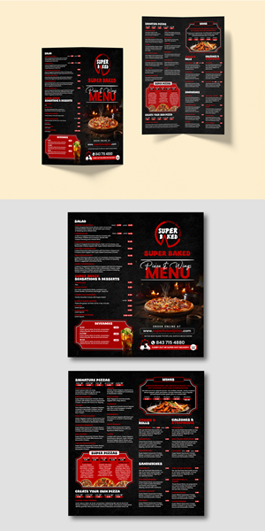 Menu Design by debdesign for this project | Design: #32423258